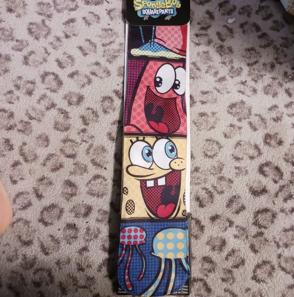 NICKELODEON'S SPONGEBOB SQUAREPANTS MEN'S CREW SOCKS 1 PAIR